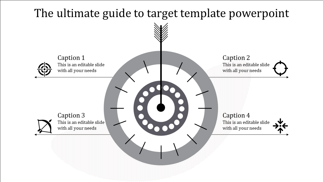Amazing Target Template PowerPoint Presentation Design